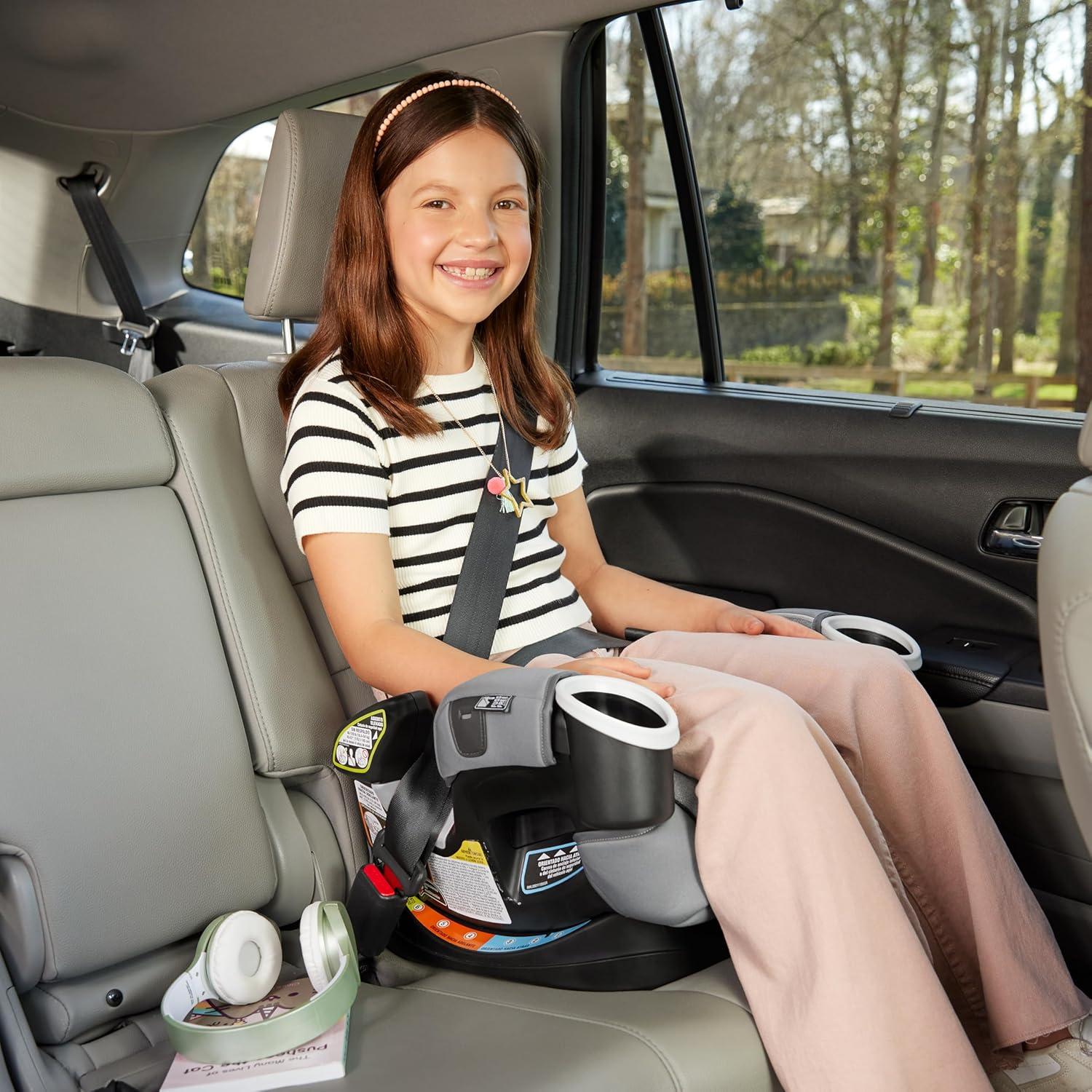 imageGraco 4Ever DLX 4in1 10 Years Use Infant to Toddler Car Seat Zagg Includes Rear Facing Forward Facing Highback Booster ampamp Backless Booster Seat optionsGeo Pop