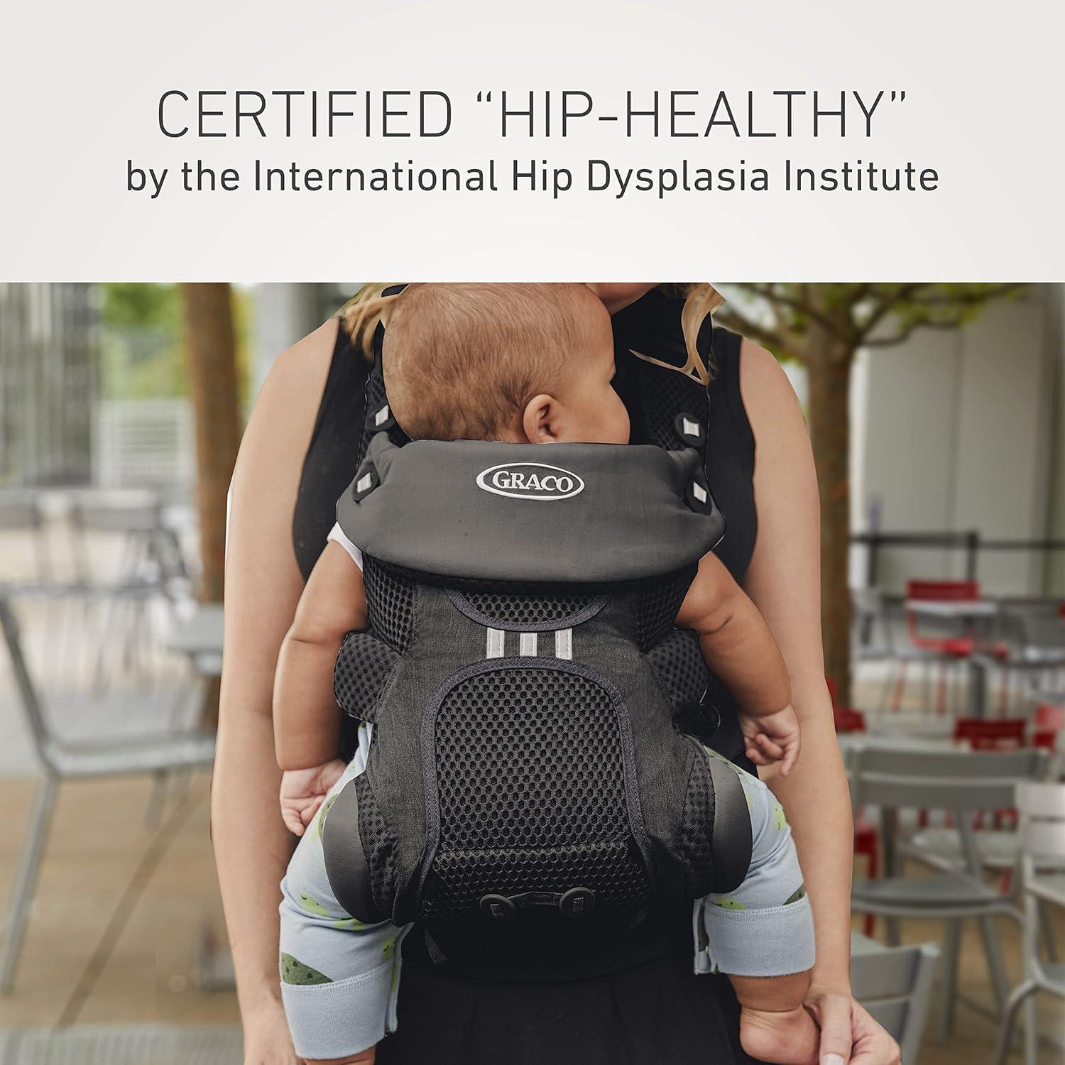 imageGraco Cradle Me Lite 3in1 Baby CarrierBlack Onyx