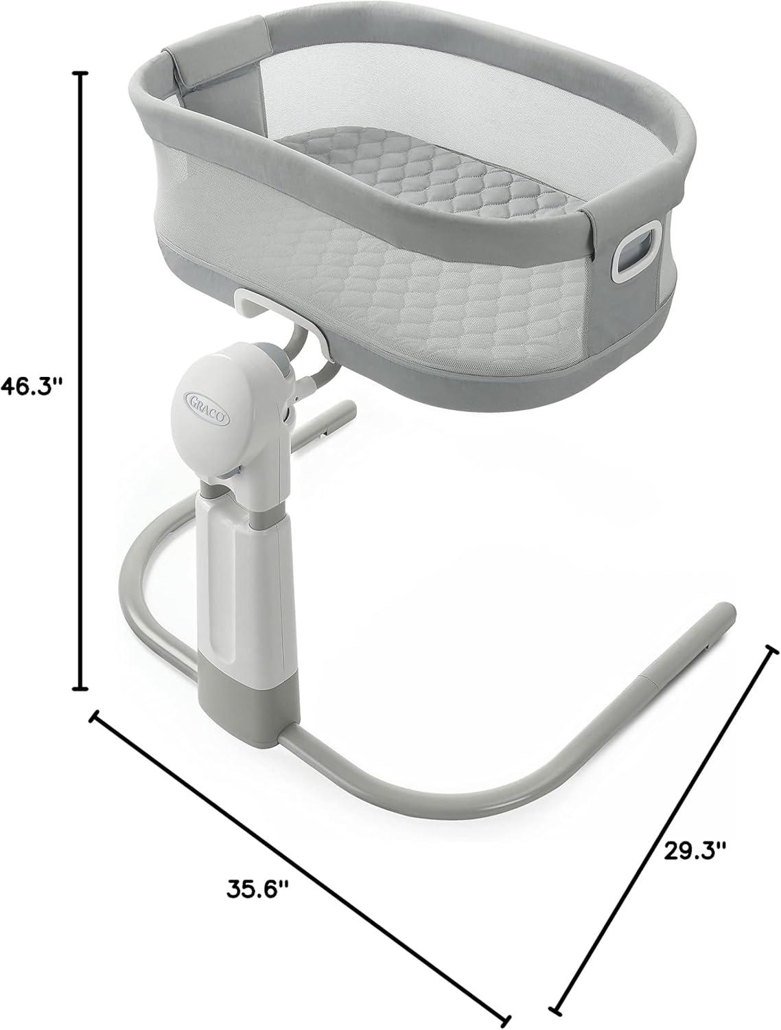 imageGraco DreamMore Bedside Bassinet Deluxe with Calming MotionSkyler