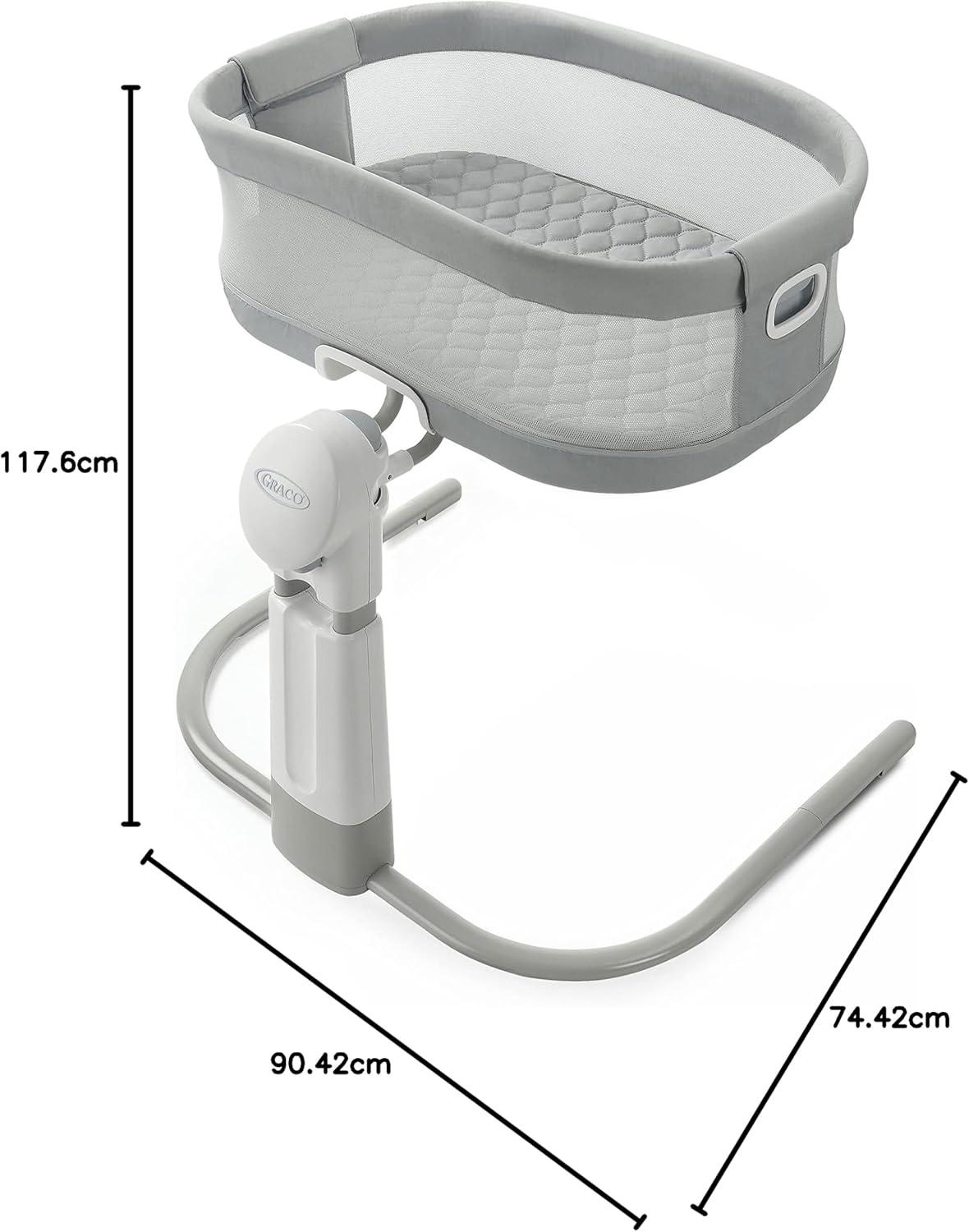 imageGraco DreamMore Bedside Bassinet Deluxe with Calming MotionSkyler