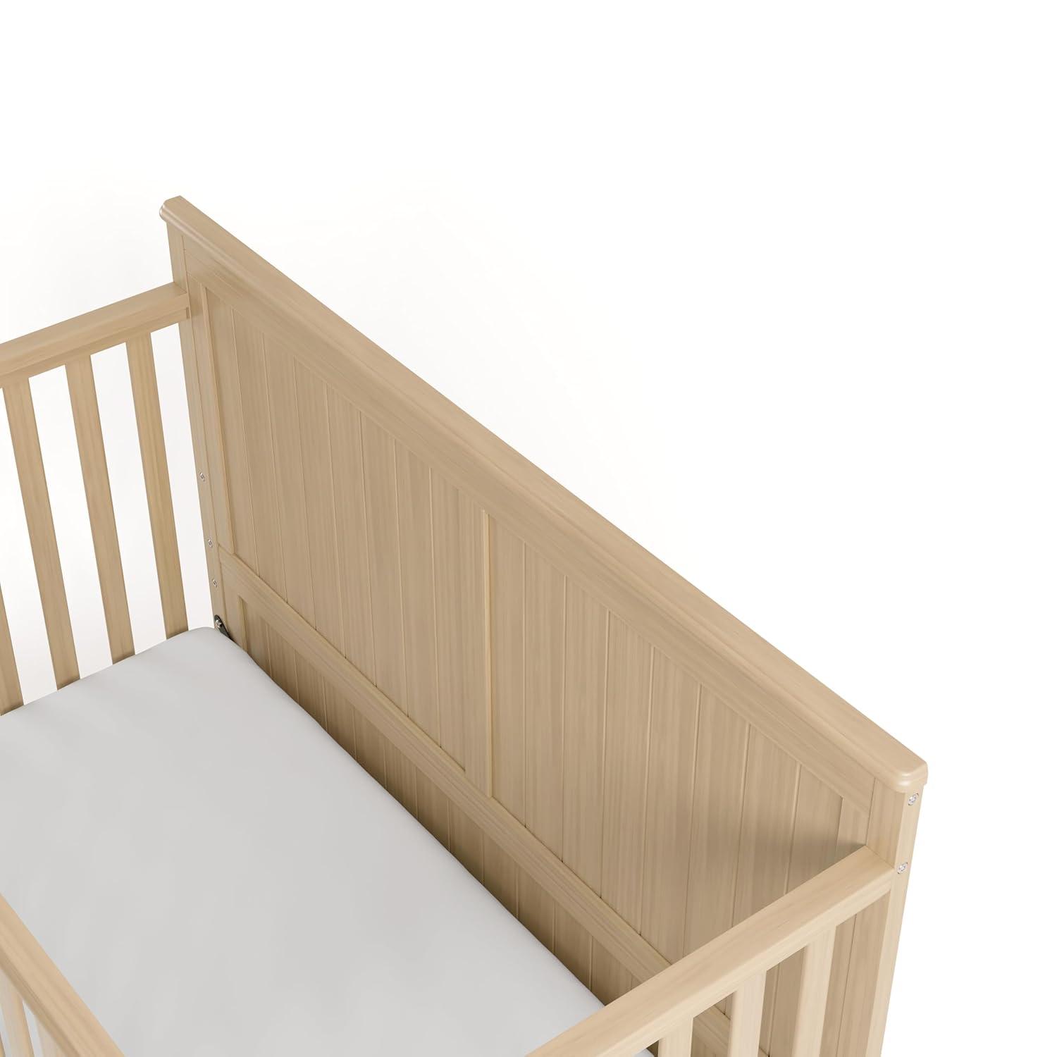 imageGraco Hadley 5in1 Convertible Crib ampamp Changer Espresso GREENGUARD Gold Certified Fits Standard Crib Mattress Converts to Toddler Bed and Full Bed 4 Adjustable Mattress HeightsDriftwood