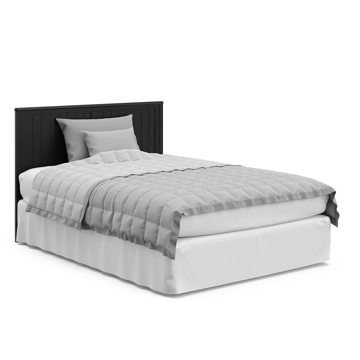 imageGraco Hadley 5in1 Convertible Crib ampamp Changer Espresso GREENGUARD Gold Certified Fits Standard Crib Mattress Converts to Toddler Bed and Full Bed 4 Adjustable Mattress HeightsBlack