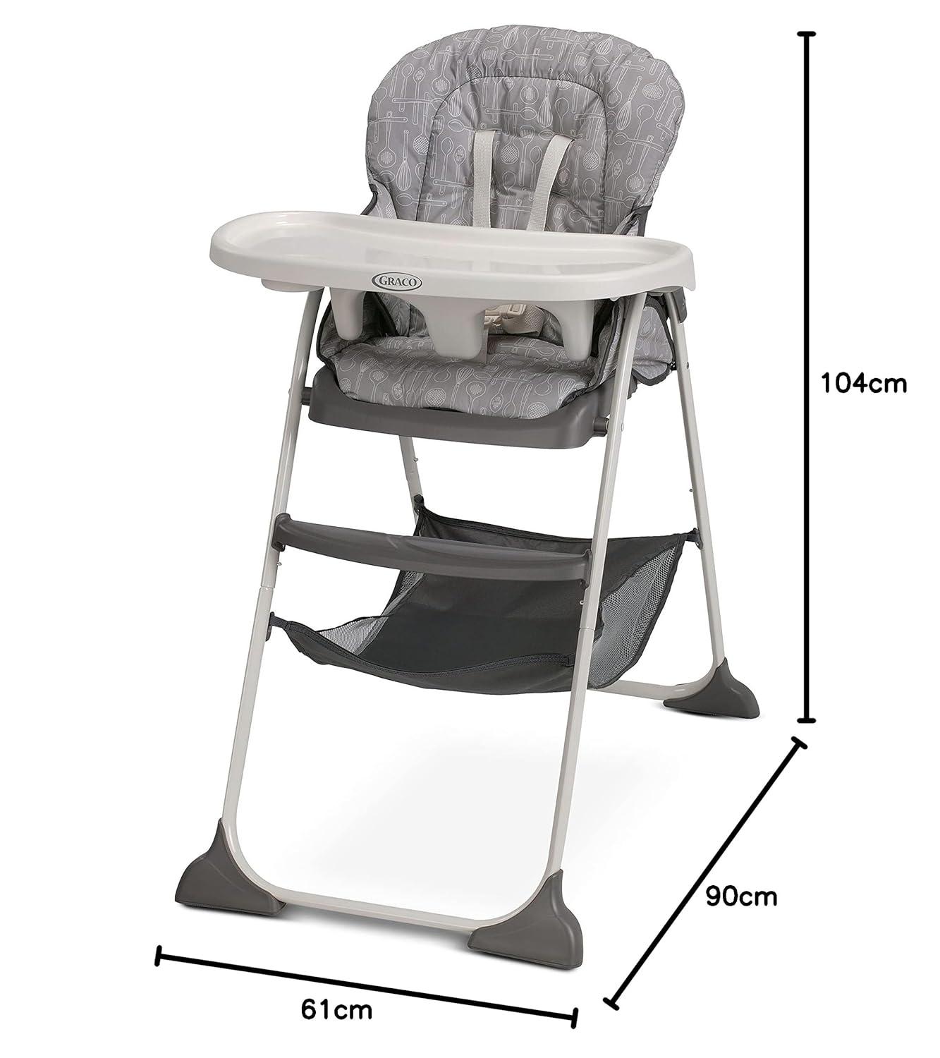 imageGraco Made2Grow 5in1 Convertible Highchair Adjustable Baby to Toddler Seat HudsonWhisk
