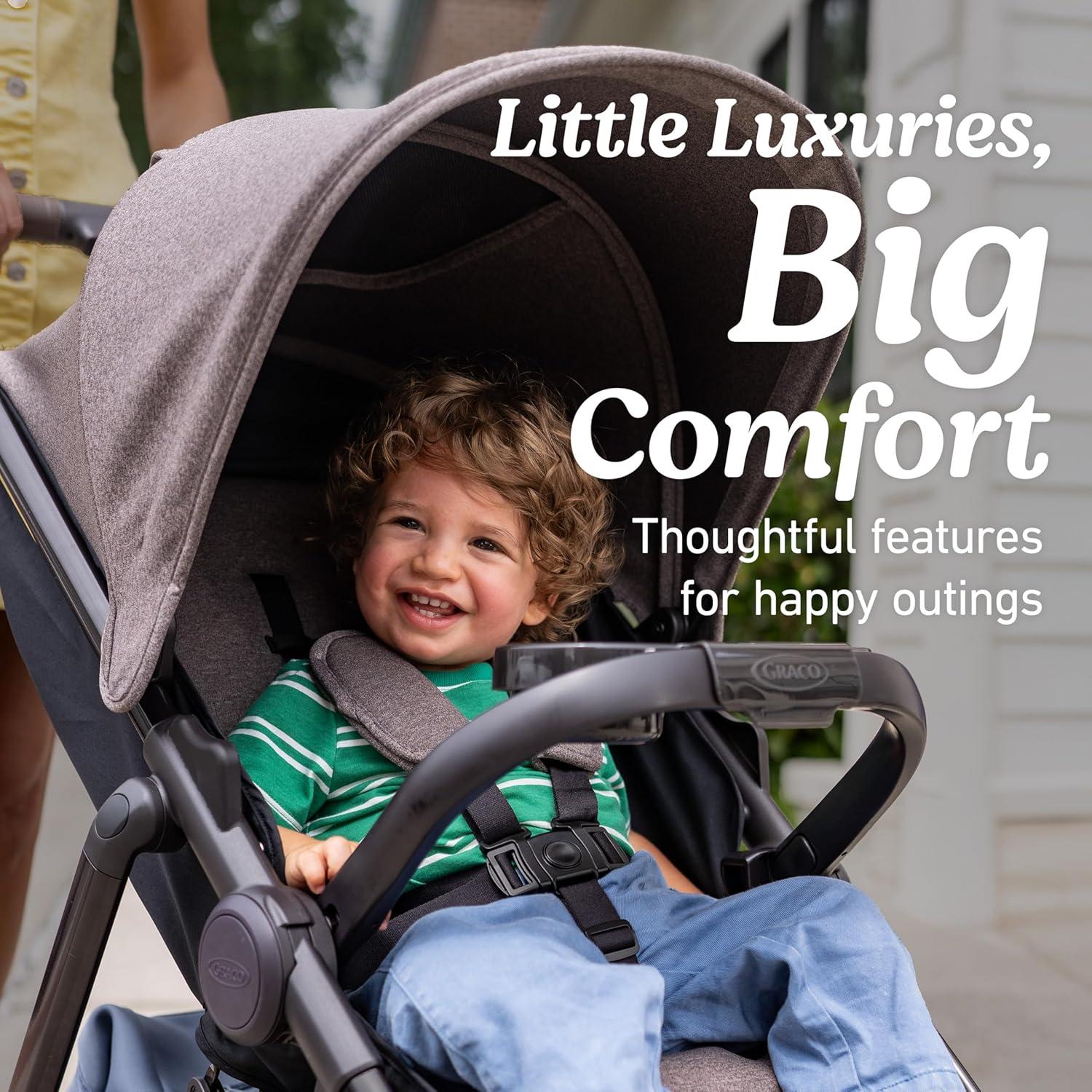 imageGraco Merge Travel System Swivel Wheel Baby Stroller Car Seat Combo Travel System Stroller with 360Degree Rotating WheelsStroller