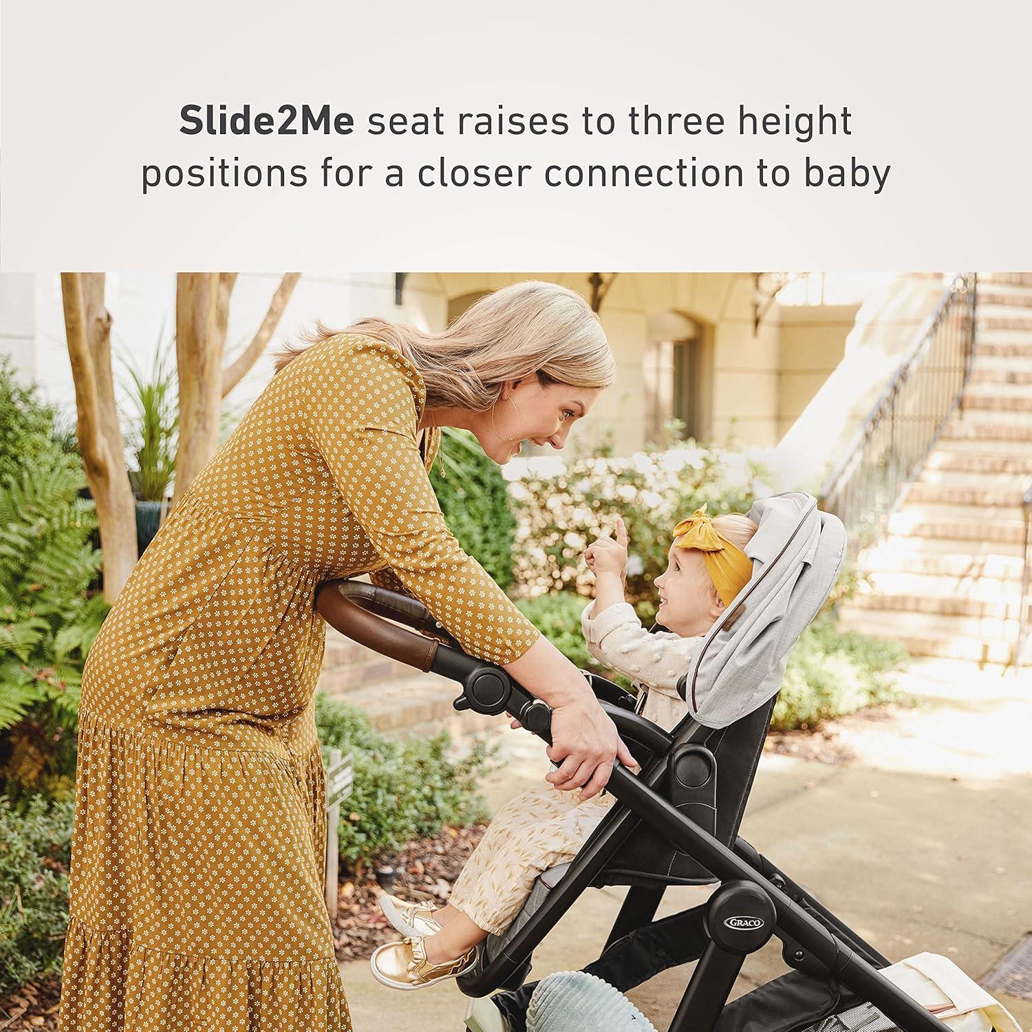 imageGraco Mode Nest2Grow DLX Travel System 4in1 Carseat Stroller Combo 4 Modes of Use Capability from Infant Car Seat Carrier to Double Stroller Includes SnugRide SnugFit LX Infant Car Seat RiordanMidtown