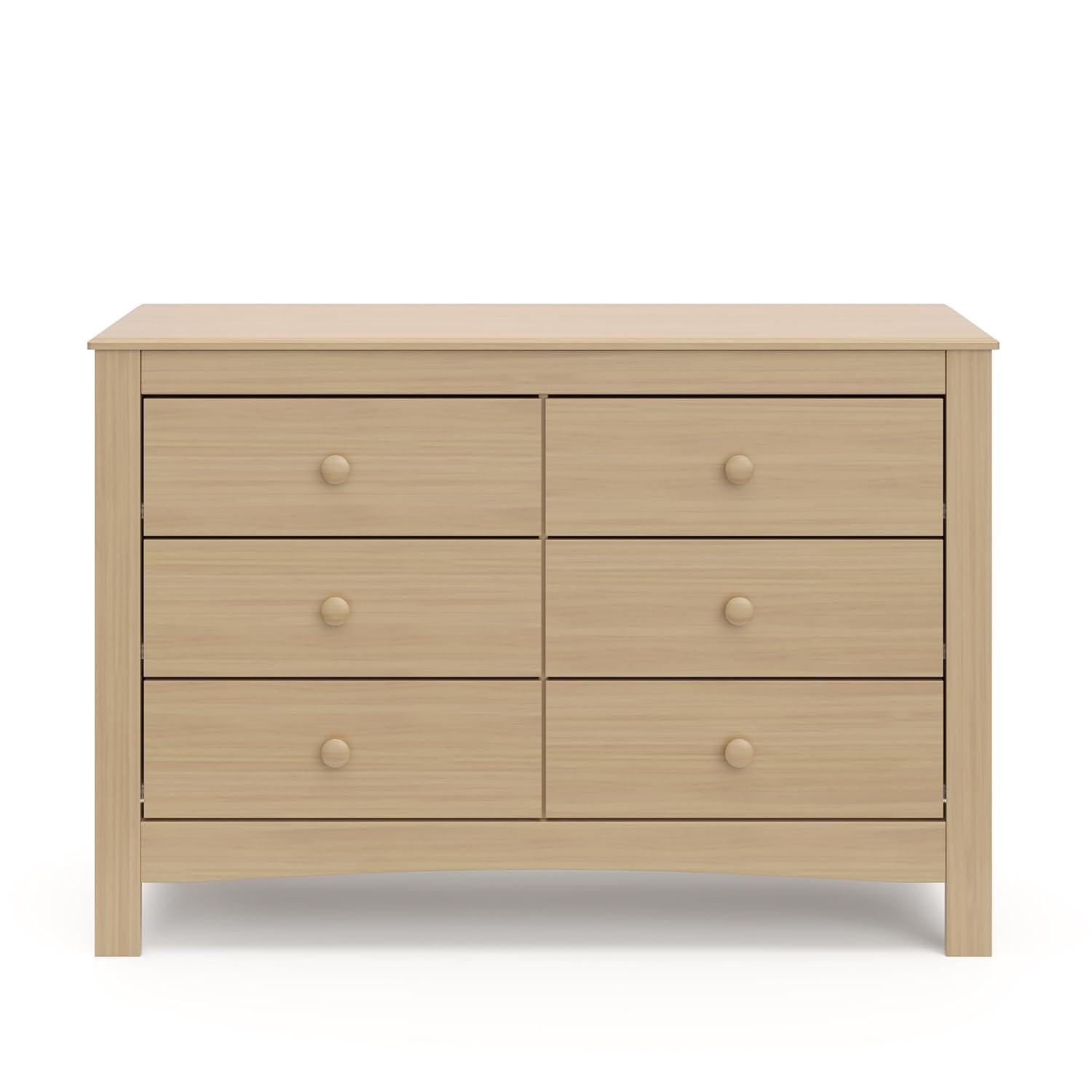 imageGraco Noah 3 Drawer Chest with Changing Topper Pebble Gray GREENGUARD Gold Certified Baby Dresser Table Top for Nursery KidsDriftwood