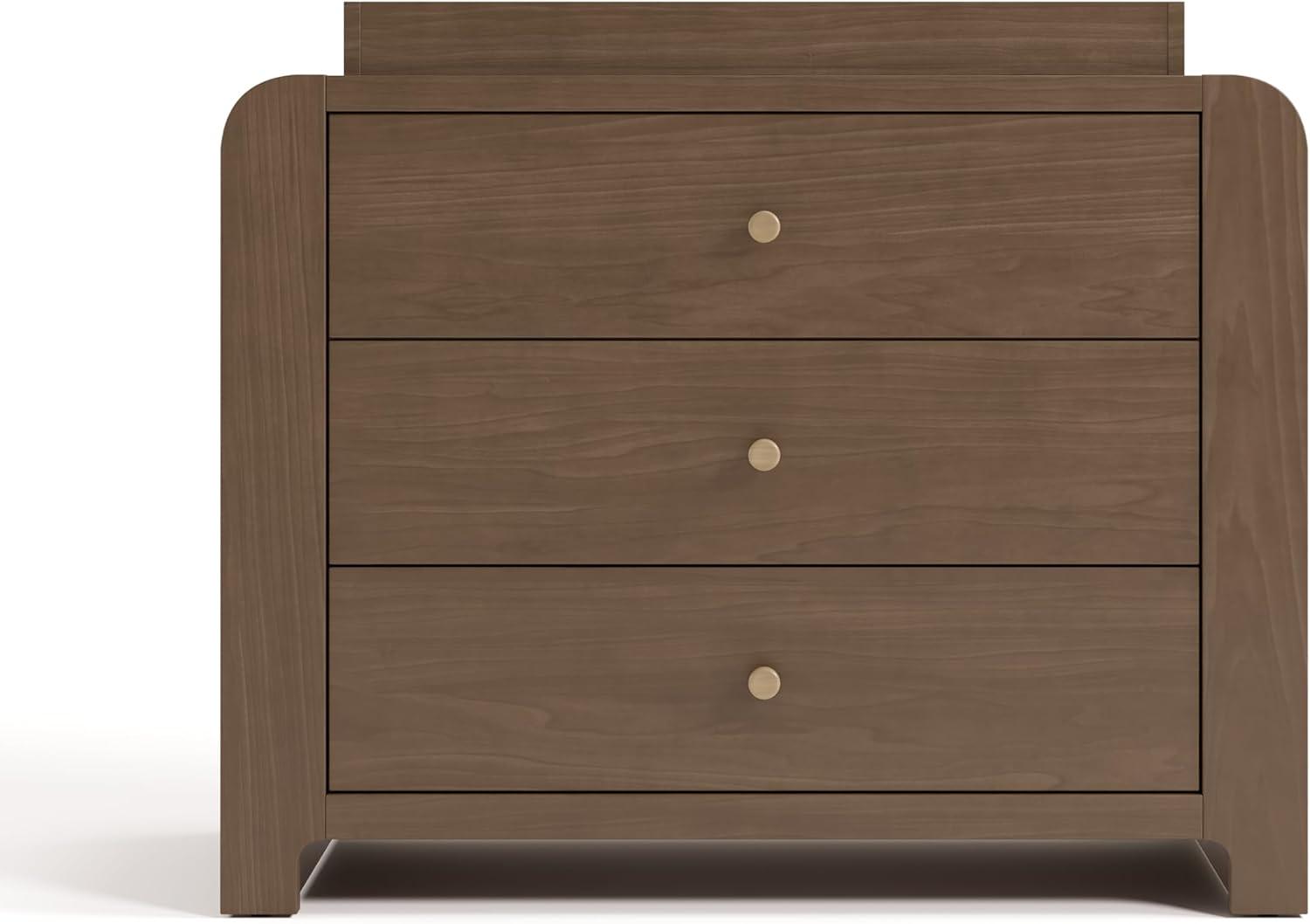 imageGraco ReadwithMe 3 Drawer Chest with Bookshelves and Removable Changing Topper White with Driftwood GREENGUARD Gold Certified Nursery ampamp Kids Bedroom Wood Chest with Spacious StorageHazelnut With Driftwood