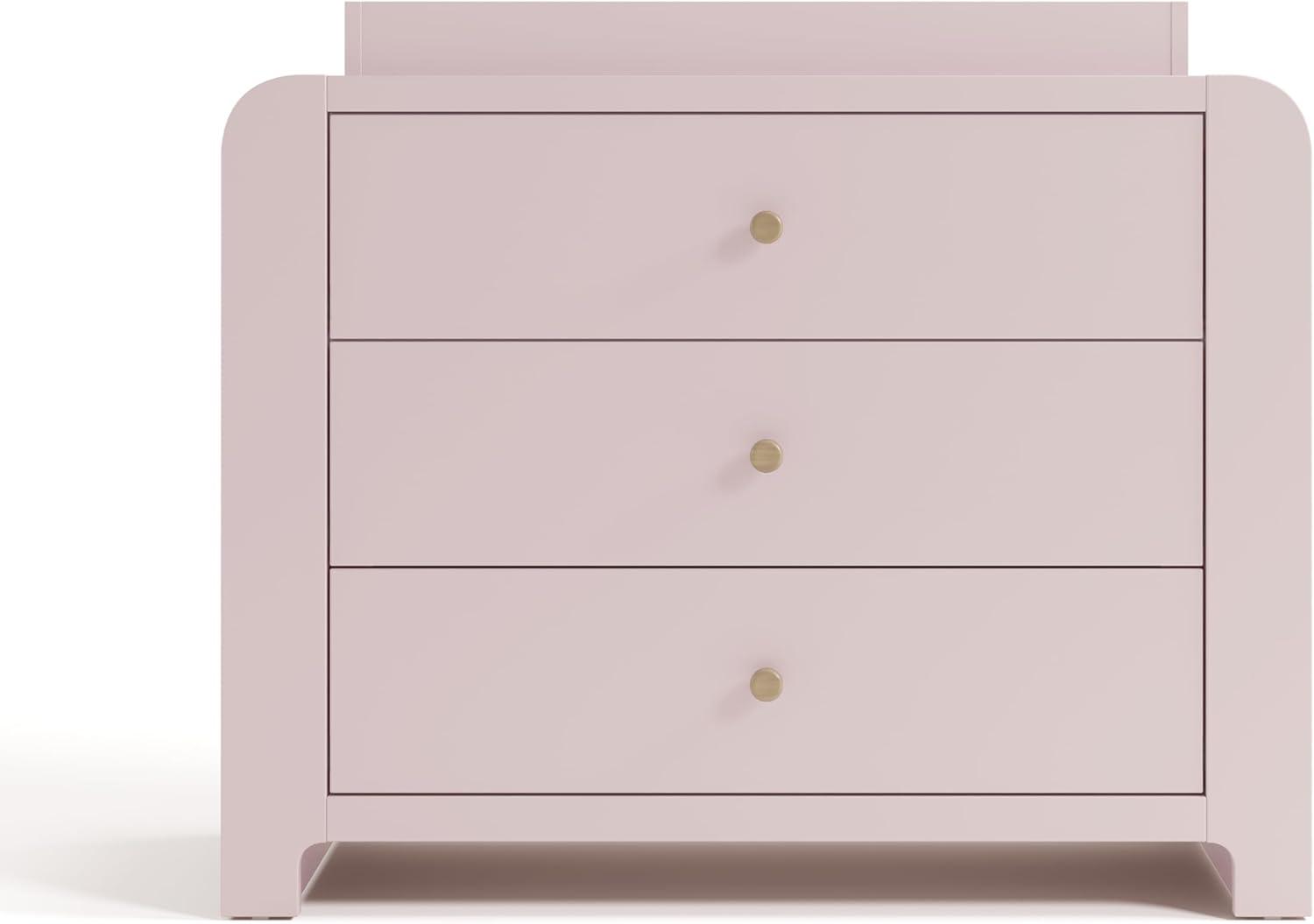 imageGraco ReadwithMe 3 Drawer Chest with Bookshelves and Removable Changing Topper White with Driftwood GREENGUARD Gold Certified Nursery ampamp Kids Bedroom Wood Chest with Spacious StorageBlush With Driftwood