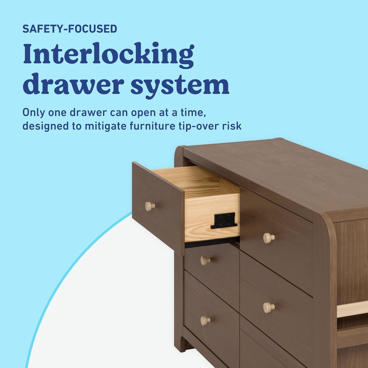 imageGraco ReadwithMe 3 Drawer Chest with Bookshelves and Removable Changing Topper White with Driftwood GREENGUARD Gold Certified Nursery ampamp Kids Bedroom Wood Chest with Spacious StorageHazelnut With Driftwood