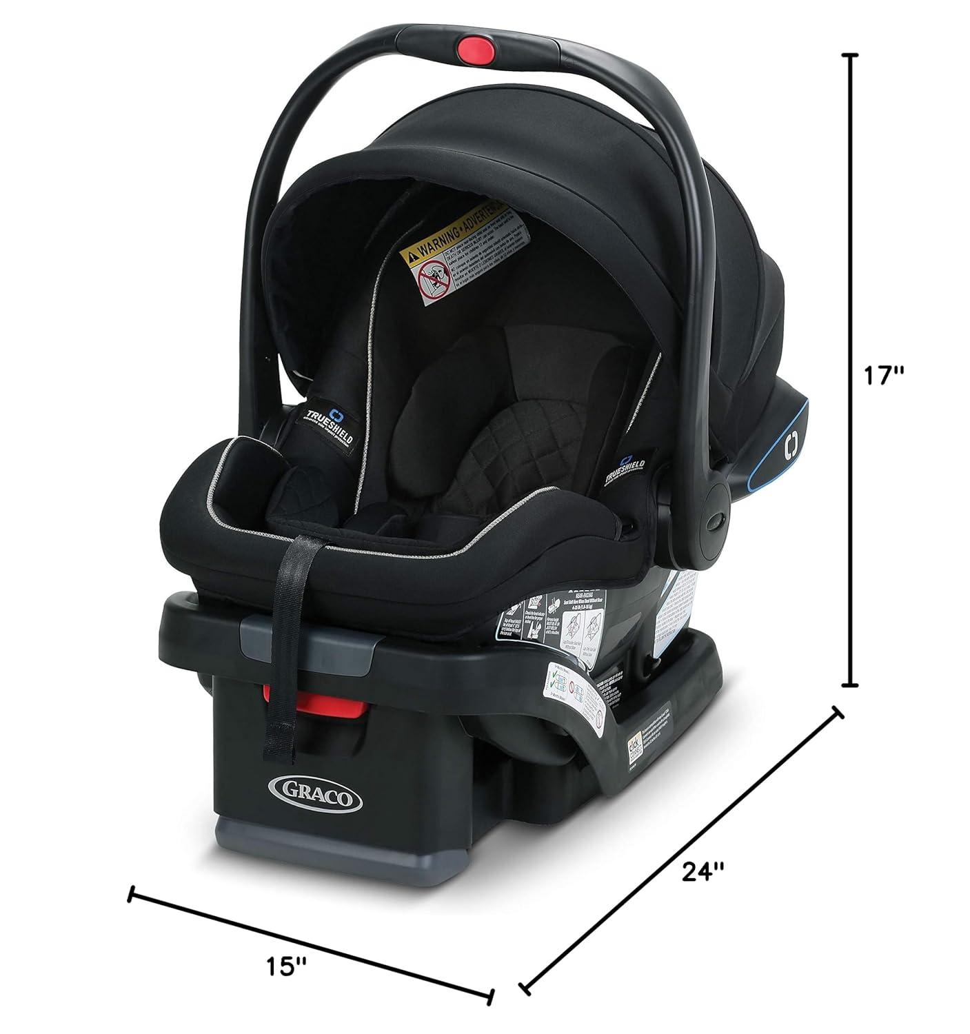 imageGraco SnugRide SnugLock LX Car Seat featuring TrueShield TechnologyIon