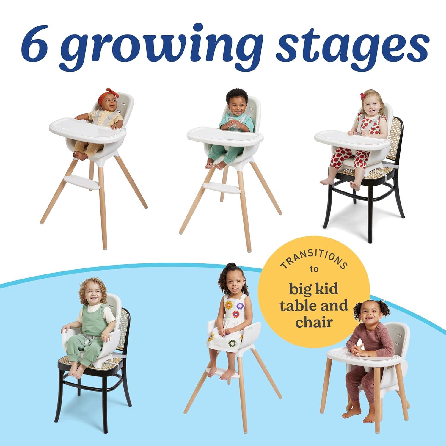 imageGraco Table2Table Lux Highchair 6 Growing Stages from Infant High Chair to Big Kid Chair and Table RhodesRhodes