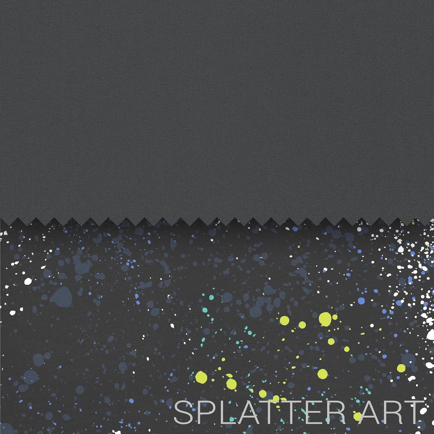 imageGraco TurboBooster 20 Backless Booster Car Seat Hot Wheels Gamer Travel Booster Seat for Children Ages 410 Weight 40100 Pounds and Height up to 57 InchesSplatter Art