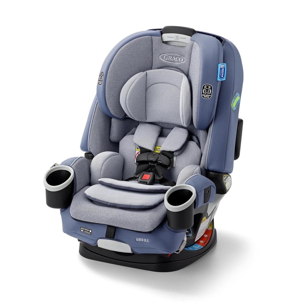 imageGraco 4Ever DLX 4in1 10 Years Use Infant to Toddler Car Seat Zagg Includes Rear Facing Forward Facing Highback Booster ampamp Backless Booster Seat optionsMaddox 20