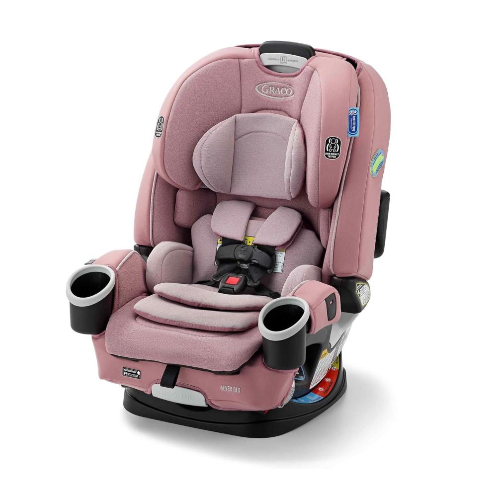imageGraco 4Ever DLX 4in1 10 Years Use Infant to Toddler Car Seat Zagg Includes Rear Facing Forward Facing Highback Booster ampamp Backless Booster Seat optionsMaven 20