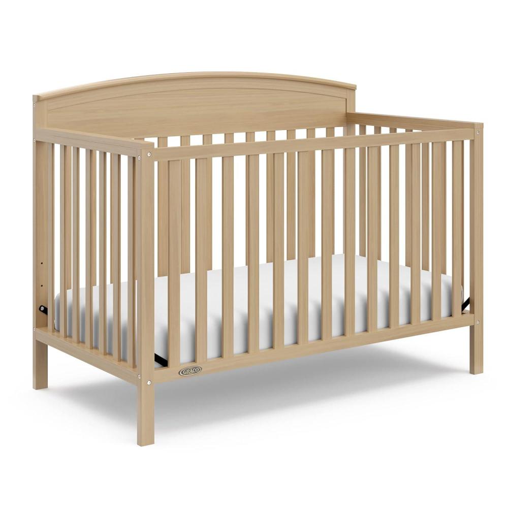 imageGraco Benton 5in1 Convertible Crib Pebble Gray GREENGUARD Gold Certified Converts from Baby Crib to Toddler Bed Daybed and FullSize Bed Fits Standard FullSize Crib MattressDriftwood