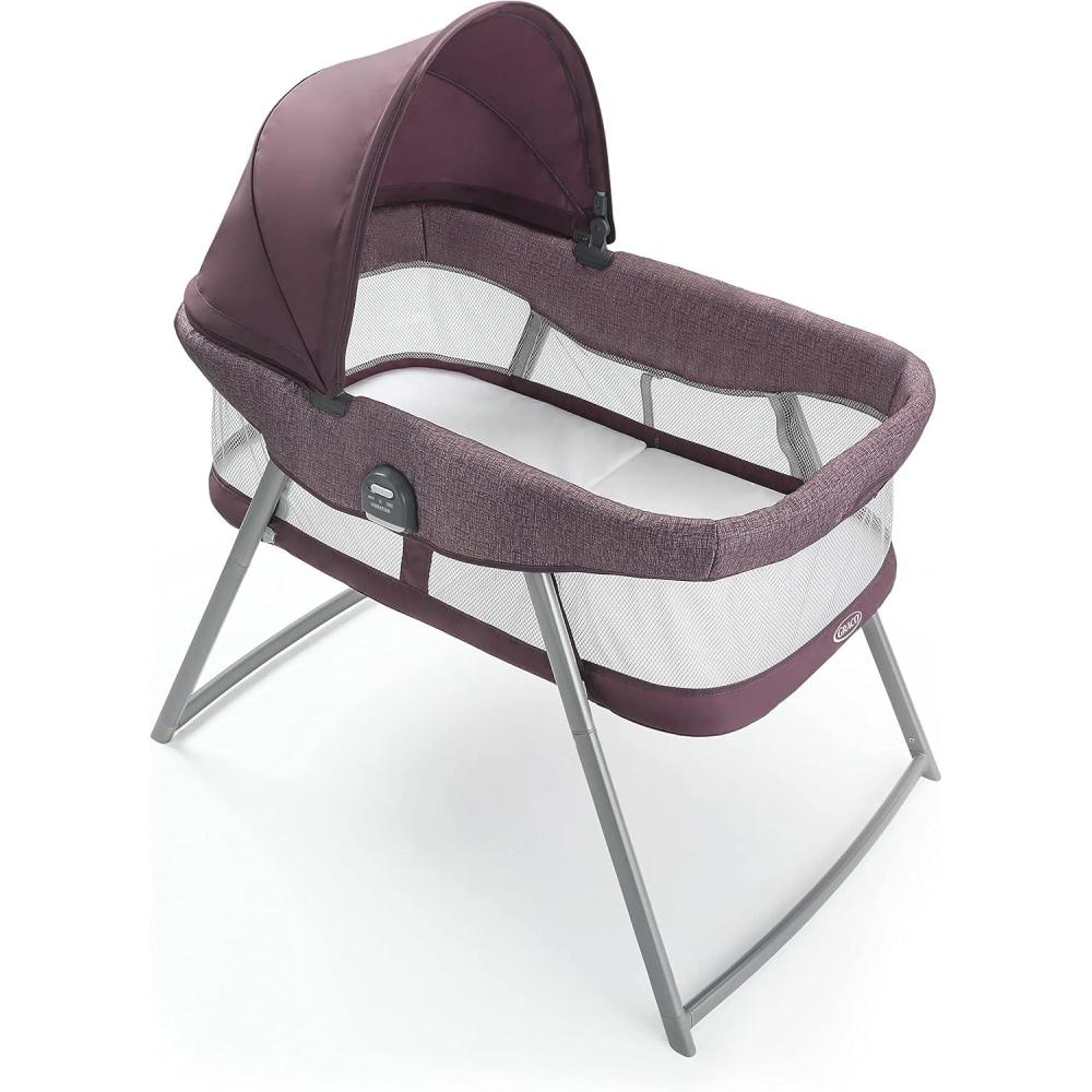 imageGraco DreamMore Bedside Bassinet Deluxe with Calming MotionBella