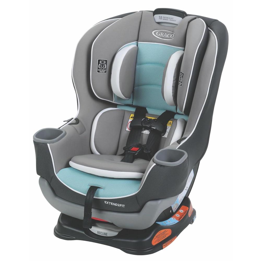 imageGraco Extend2Fit Convertible Car Seat Spire Safe and Comfortable Ride Designed for Growing Children