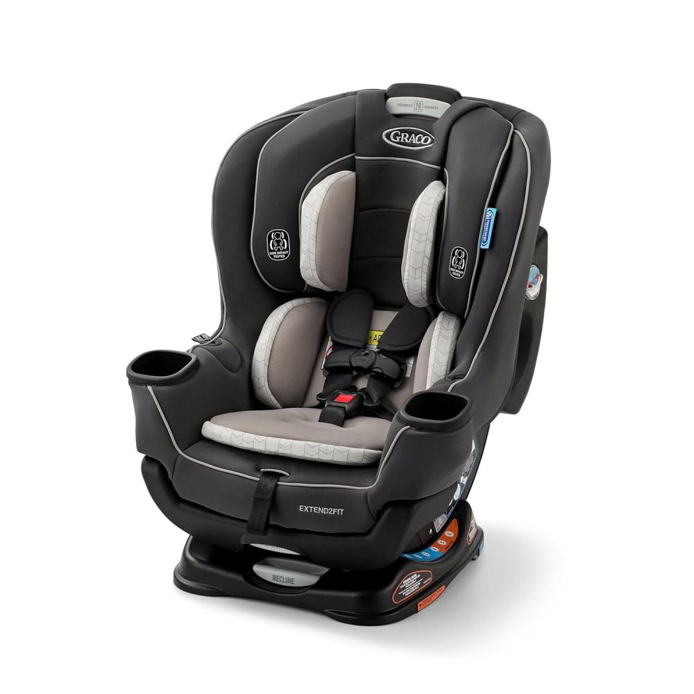 imageGraco Extend2Fit Kenzie 2in1 Convertible Car Seat for Infants to Toddlers with Advanced Safety FeaturesRedmond 20