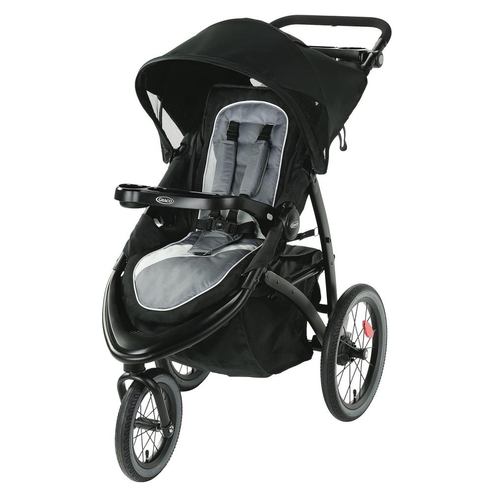 imageGraco FastAction Jogger LX Stroller Drive Convenient OneHand Fold ICS Compatible Ideal for Parents on the Go