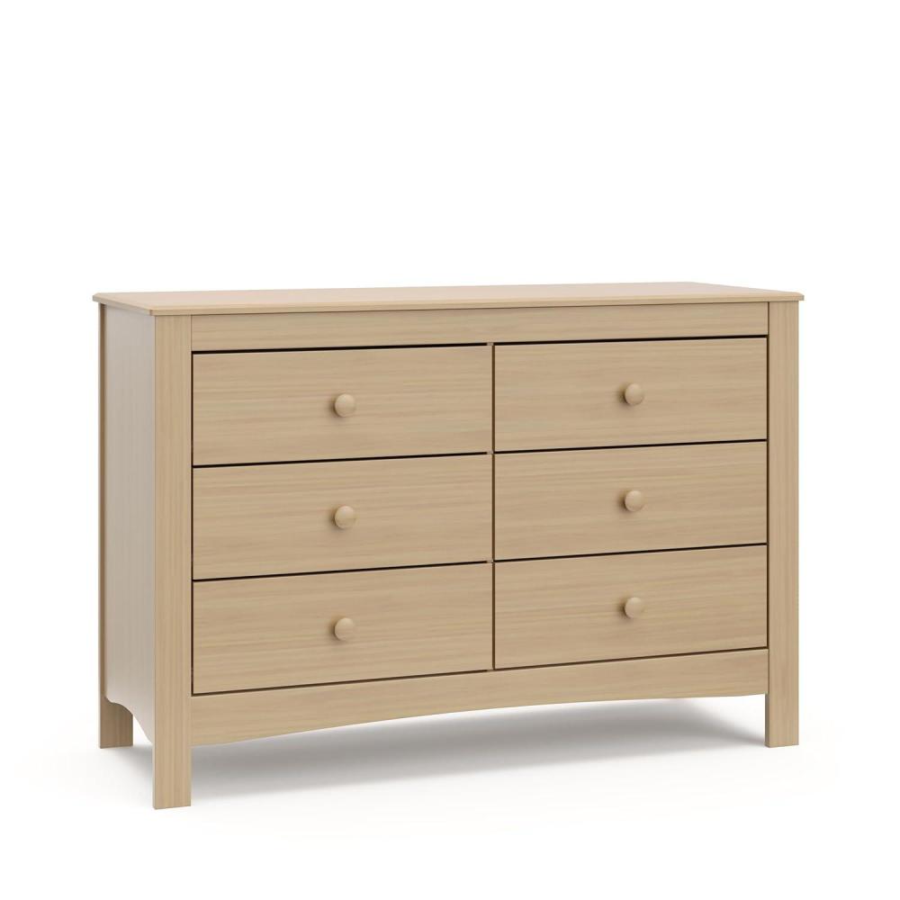 imageGraco Noah 3 Drawer Chest with Changing Topper Pebble Gray GREENGUARD Gold Certified Baby Dresser Table Top for Nursery KidsDriftwood