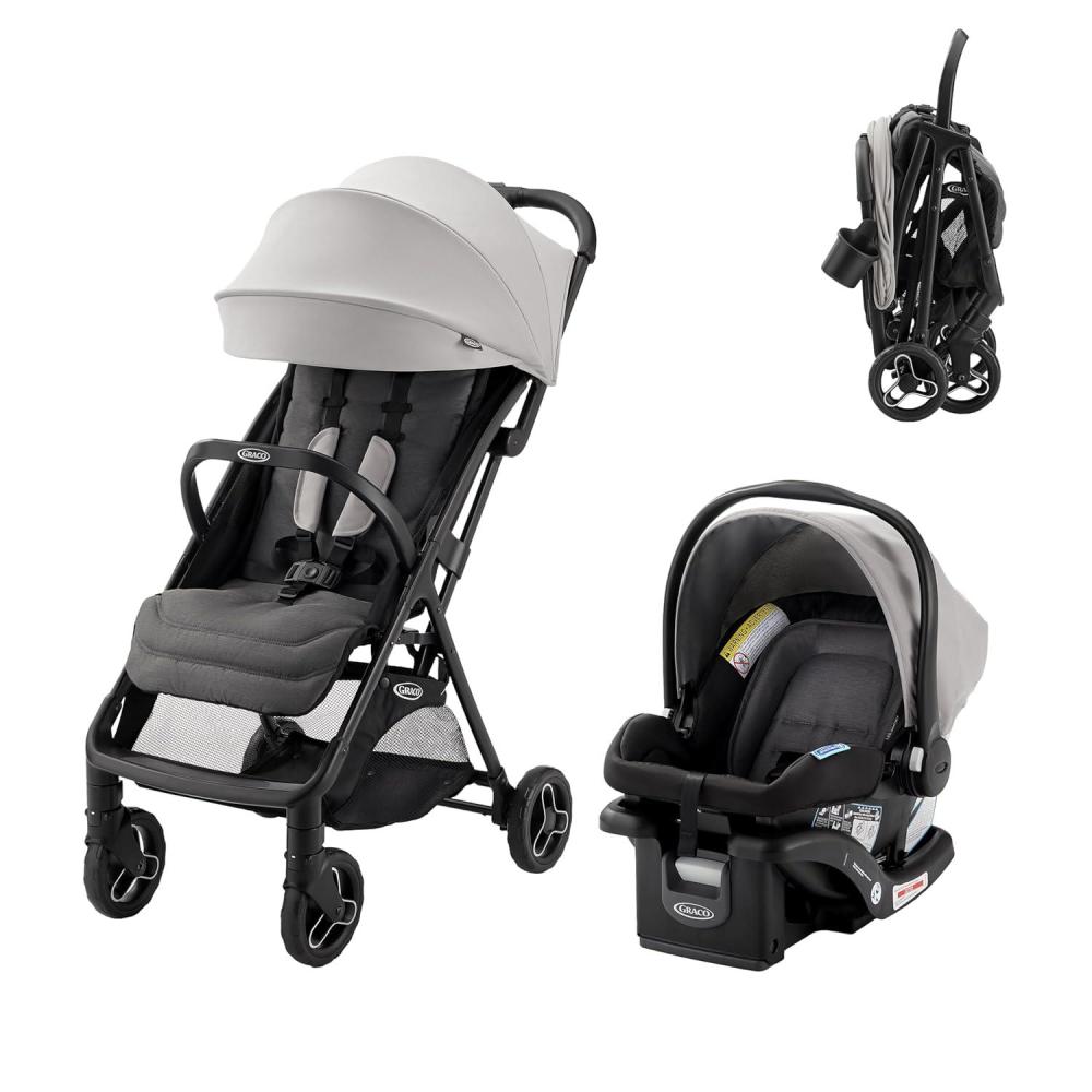 imageGraco Ready2Jet Compact Stroller Overhead Friendly Compact Travel Stroller with Automatic Fold KingstonHaines
