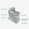 Graco® DreamMore™ Bedside Bassinet Deluxe with Calming Motion(Modern Cottage)
