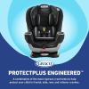 Graco Extend2Fit Kenzie, 2-in-1 Convertible Car Seat for Infants to Toddlers with Advanced Safety Features(Kenzie)