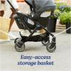 Graco Gomax Frame Stroller, Accepts All Graco Infant Car Seats, Backpack Style Lightweight Travel Stroller Frame(Ace)