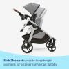 Graco Mode Nest2Grow DLX Travel System, 4-in1 Carseat Stroller Combo, 4 Modes of Use Capability from Infant Car Seat Carrier to Double Stroller, Includes SnugRide SnugFit LX Infant Car Seat, Riordan(Riordan)
