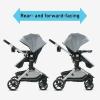 Graco Modes Nest Travel System, 3-in1 Modular Carseat Stroller Combo, Adjustable Slide2Me Infant Car Seat Carrier to Toddler Stroller, Includes the SnugRide DLX Infant Car Seat, Sullivan(Norah)