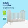 Graco Olivia Convertible Crib (Hazelnut) – GREENGUARD Gold Certified, 100% Solid Wood, Fits Standard Crib Mattress, Converts to Toddler Bed and Daybed, 4 Adjustable Mattress Heights(Frosted Oat)