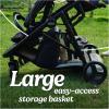 Graco Ready2Grow LX 2.0 Double Stroller Features Bench Seat and Standing Platform Options, Clark(Rafa)
