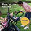 Graco Ready2Grow LX 2.0 Double Stroller Features Bench Seat and Standing Platform Options, Clark(Rafa)
