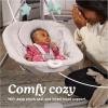Graco Simple Sway Baby Swing, Side‑to‑Side Sway, Infant Swing with 6 Speeds, Vibration, Abbington(Ivy)