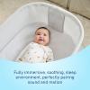 Graco SmartSense Soothing Baby Bassinet – Smart Newborn Bassinet Detects and Automatically Responds to Baby’s Cries – for Newborn Babies to 6 Months