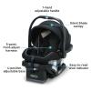 Graco SnugRide SnugLock LX Car Seat featuring TrueShield Technology(Ion)