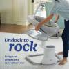 Graco Soothe My Way with Removable Rocker, Madden – Versatile Baby Swing & Portable Rocker(Madden)