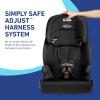 Graco Tranzitions 3-in-1 Harness Booster Car Seat, Forward Facing Car Seat, Highback, to Backless Booster, Cinder(Cinder 2.0)