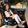 Graco Turn2Me 3-in-1 Convertible Car Seat, Rotating Seat feature, with Rear-Facing, Forward-Facing and Highback Booster options in Cambridge
