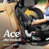 Graco Turn2Me 3-in-1 Rotating Convertible Car Seat, Cambridge, Rear-Facing Rotation, Forward-Facing Mode, Highback Booster Up to 100 lbs, Adjustable Headrest & Harness, Steel Reinforced Frame(Brighton 2.0)