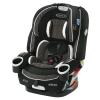 Graco 4Ever DLX 4-in-1, 10 Years Use Infant to Toddler Car Seat, Zagg, Includes Rear Facing, Forward Facing, Highback Booster & Backless Booster Seat options(Zagg)
