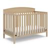 Graco Benton 5-in-1 Convertible Crib (Pebble Gray) – GREENGUARD Gold Certified, Converts from Baby Crib to Toddler Bed, Daybed and Full-Size Bed, Fits Standard Full-Size Crib Mattress(Driftwood)