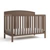 Graco Benton 5-in-1 Convertible Crib (Pebble Gray) – GREENGUARD Gold Certified, Converts from Baby Crib to Toddler Bed, Daybed and Full-Size Bed, Fits Standard Full-Size Crib Mattress(Hazelnut)