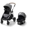 Graco Mode Nest2Grow DLX Travel System, 4-in1 Carseat Stroller Combo, 4 Modes of Use Capability from Infant Car Seat Carrier to Double Stroller, Includes SnugRide SnugFit LX Infant Car Seat, Riordan(Ren)