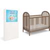 Graco Olivia Convertible Crib (Hazelnut) – GREENGUARD Gold Certified, 100% Solid Wood, Fits Standard Crib Mattress, Converts to Toddler Bed and Daybed, 4 Adjustable Mattress Heights(Hazelnut)