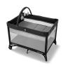 Graco On The Go Zip DLX Pack ‘n Play Playard, Folding Playpen with Bassinet, Portable Crib, Parker(Reeves)