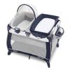 Graco Pack n Play Dome LX Playard with Baby Bassinet, Lightweight Portable Crib, Push-Button Fold Travel Crib, Redmond, Convertible(Alex)