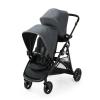 Graco Ready2Grow LX 2.0 Double Stroller Features Bench Seat and Standing Platform Options, Clark(Rafa)