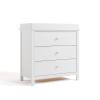 Graco Sasha 6 Drawer Dresser (White) – GREENGUARD Gold Certified, Wood Storage for Nursery or Kids’ Room, Safe Interlocking Drawer System & Easy Assembly with Pre-Installed Tracks(White)