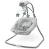 Graco Simple Sway Baby Swing, Side‑to‑Side Sway, Infant Swing with 6 Speeds, Vibration, Abbington(Ivy)